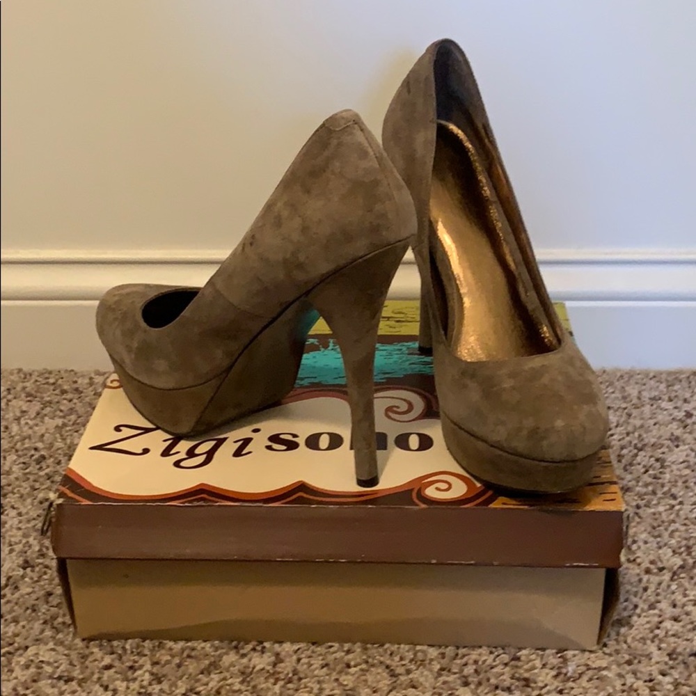 Tan Suede
